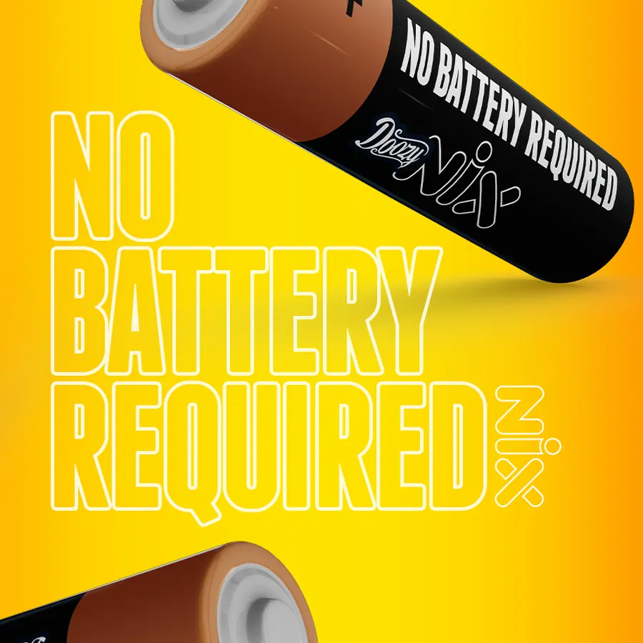 No battery required - Doozy Nix