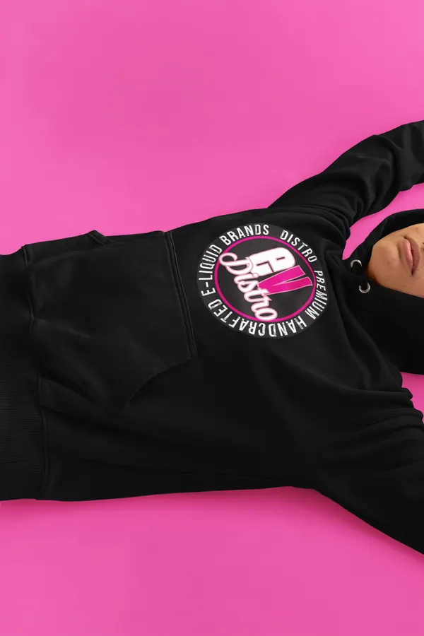 Hoodie mockup - EV Distro
