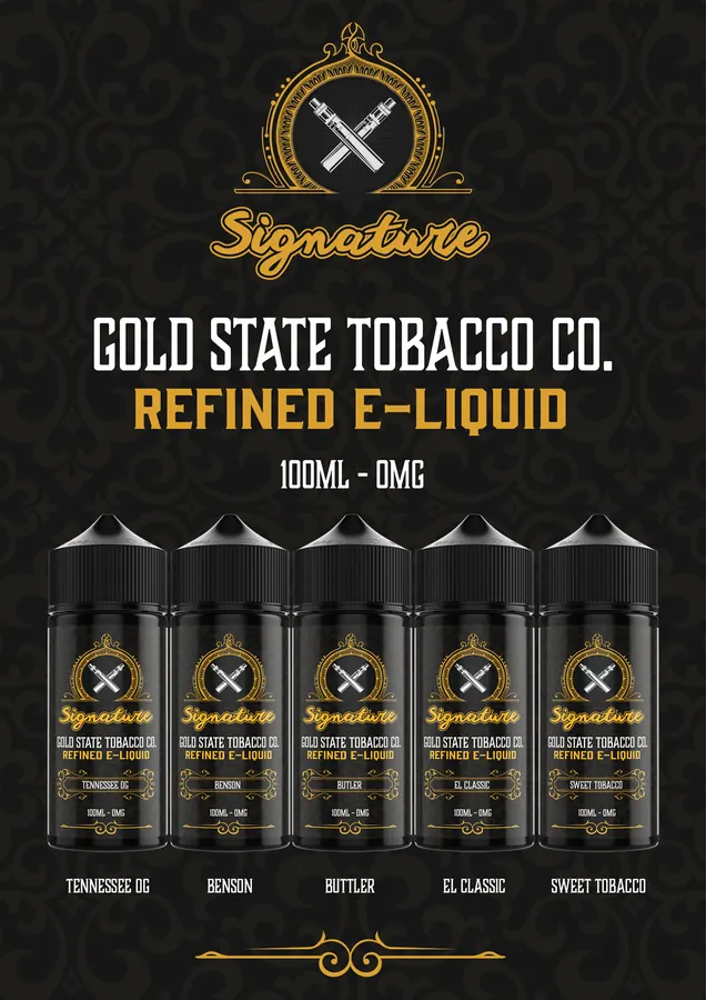 Gold State poster - Gold State Tobacco Co.