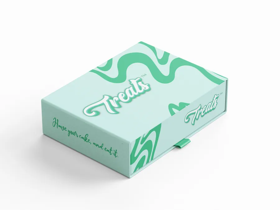 Treats gift box, mint - Treats