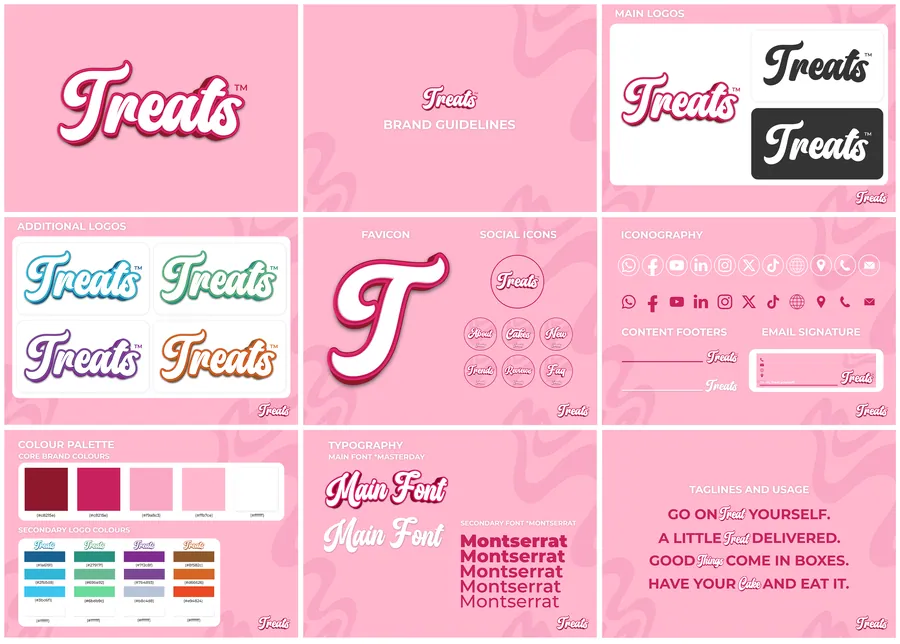 Treats brand guidelines - Treats